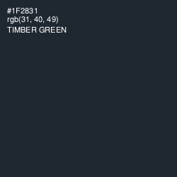 #1F2831 - Timber Green Color Image